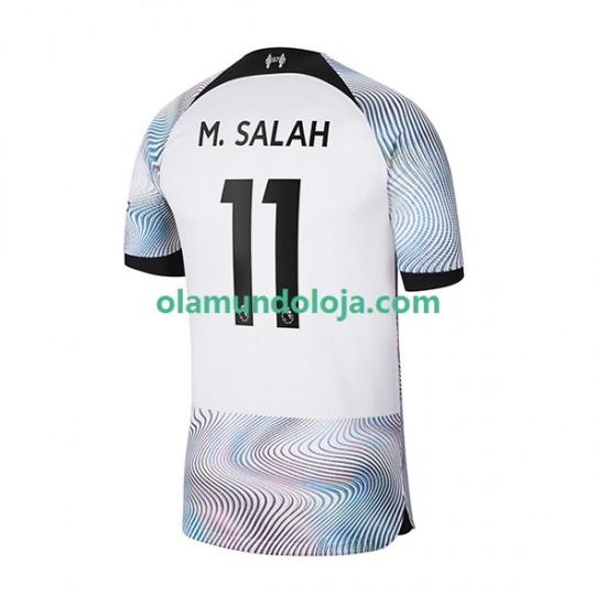 Camisola Liverpool M.Salah 11 Homem Equipamento Segundo 2022-2023 Manga Curta